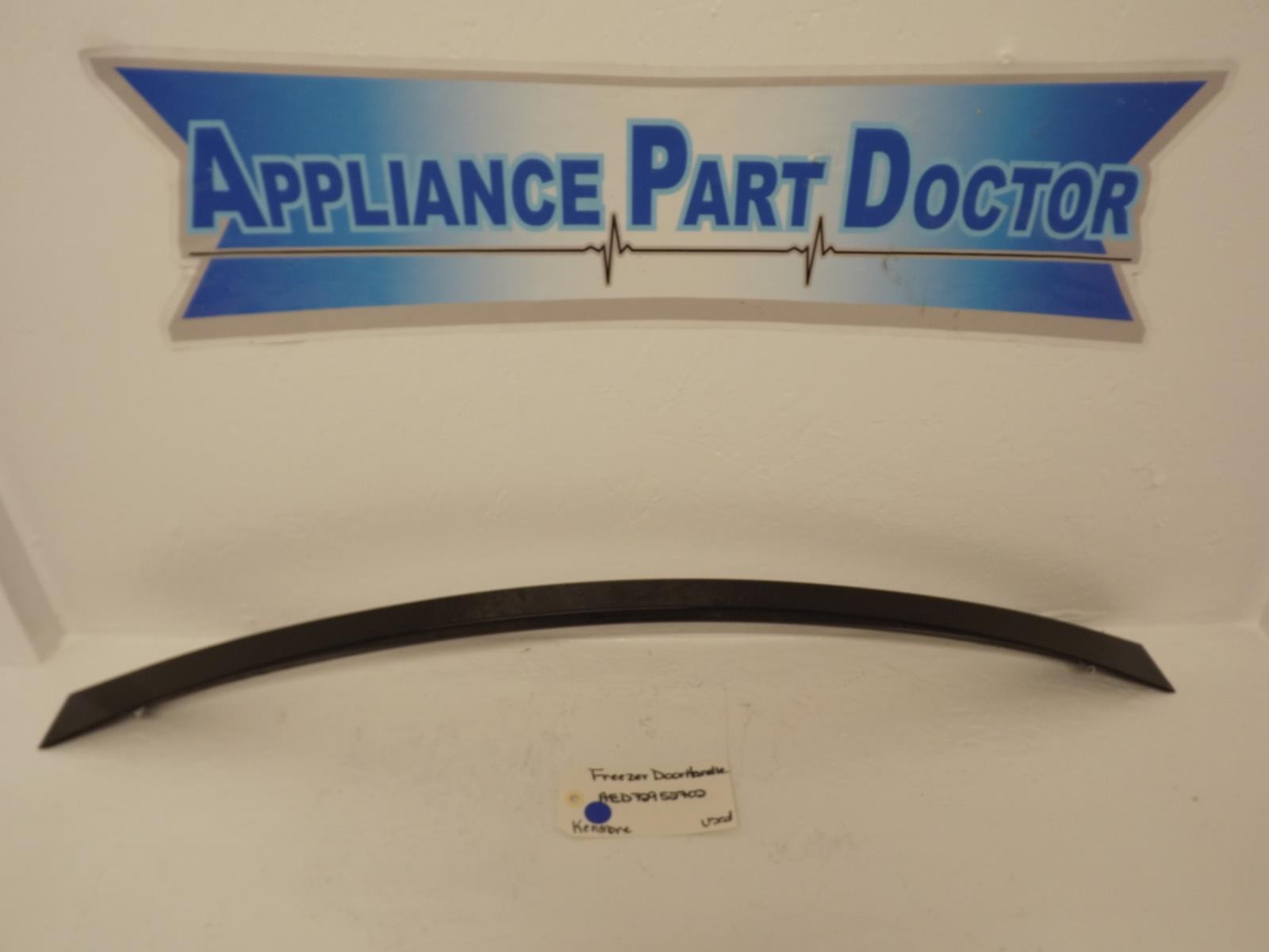 Kenmore Refrigerator AED72952702 Freezer Door Handle Used Kenmore Refrigerator AED72952702 Freezer Door Handle Used